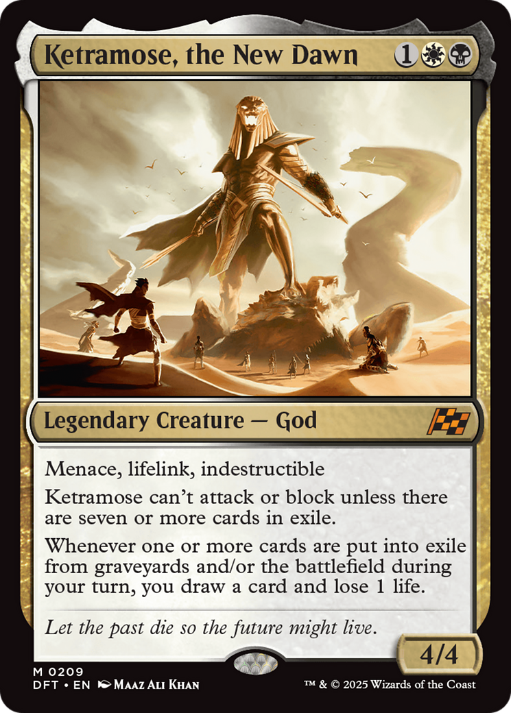 Ketramose, the New Dawn [Aetherdrift] - Magic: The Gathering - Card Brawlers | Quebec | Canada |