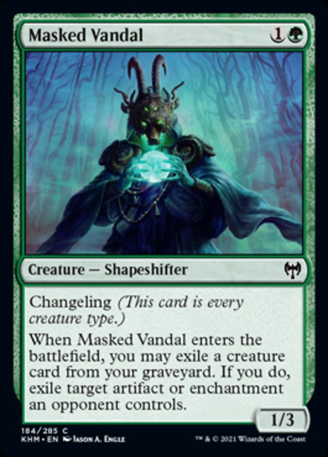 Masked Vandal [Kaldheim] - Magic: The Gathering - Card Brawlers | Quebec | Canada |