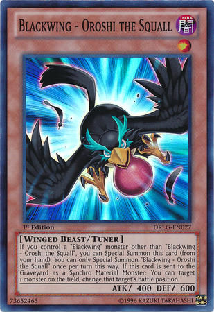 Blackwing - Oroshi the Squall [DRLG-EN027] Super Rare - Yu-Gi-Oh! - Card Brawlers | Quebec | Canada |