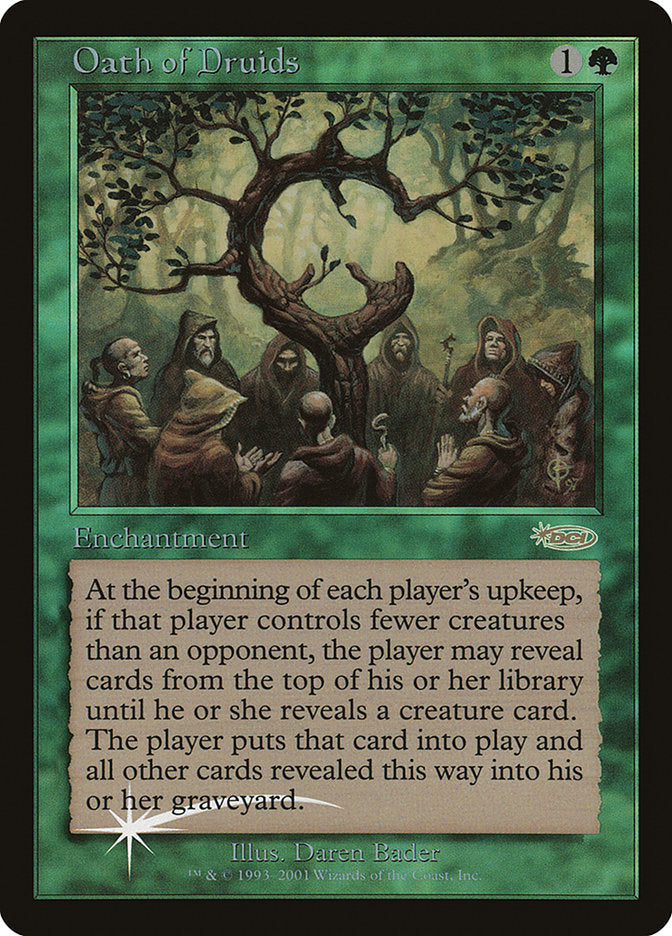 Oath of Druids [Judge Gift Cards 2001] - Magic: The Gathering - Card Brawlers | Quebec | Canada |