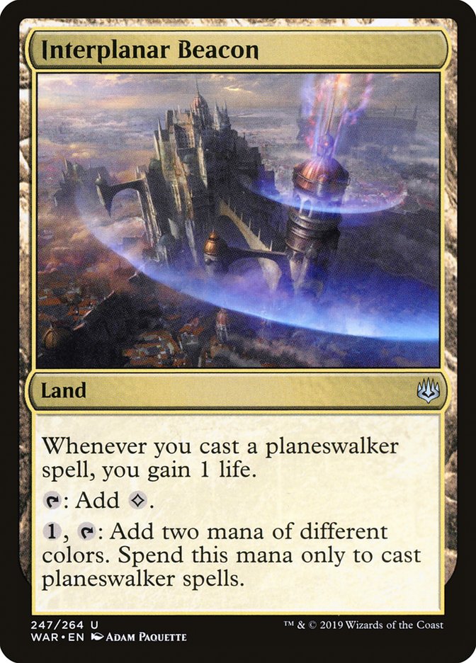 Interplanar Beacon [War of the Spark] - Magic: The Gathering - Card Brawlers | Quebec | Canada |