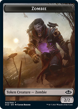 Snake // Zombie Double-Sided Token [Commander Collection: Black Tokens] - Magic: The Gathering - Card Brawlers | Quebec | Canada |