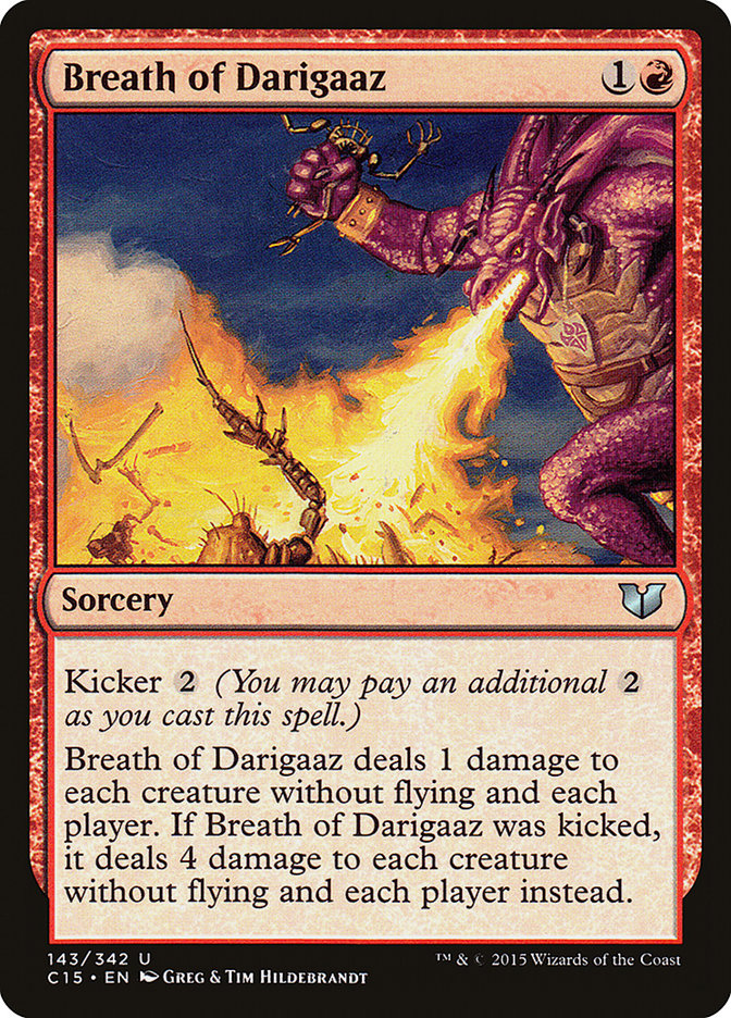 Breath of Darigaaz [Commander 2015] - Magic: The Gathering - Card Brawlers | Quebec | Canada |