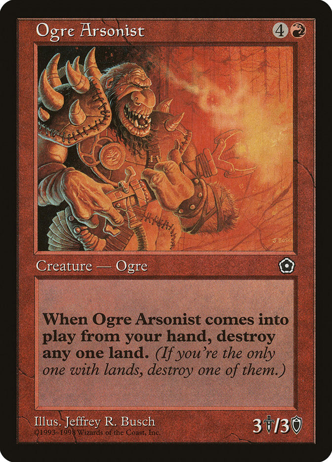 Ogre Arsonist [Portal Second Age] - Magic: The Gathering - Card Brawlers | Quebec | Canada |