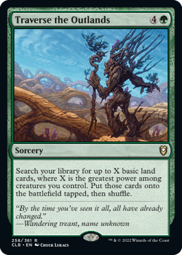 Traverse the Outlands [Commander Legends: Battle for Baldur's Gate] - Magic: The Gathering - Card Brawlers | Quebec | Canada |