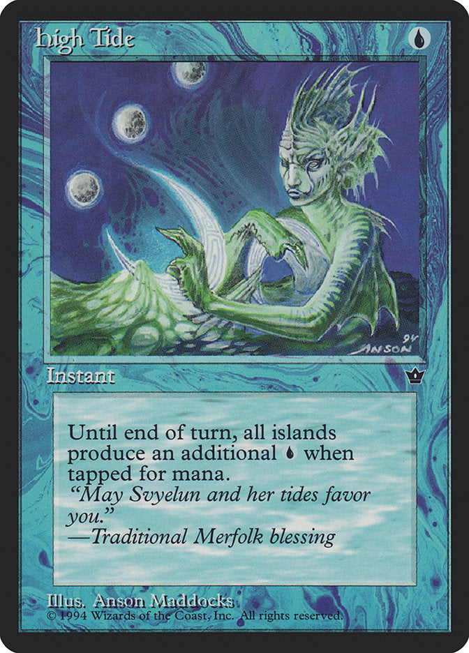 High Tide (Anson Maddocks) [Fallen Empires] - Magic: The Gathering - Card Brawlers | Quebec | Canada |