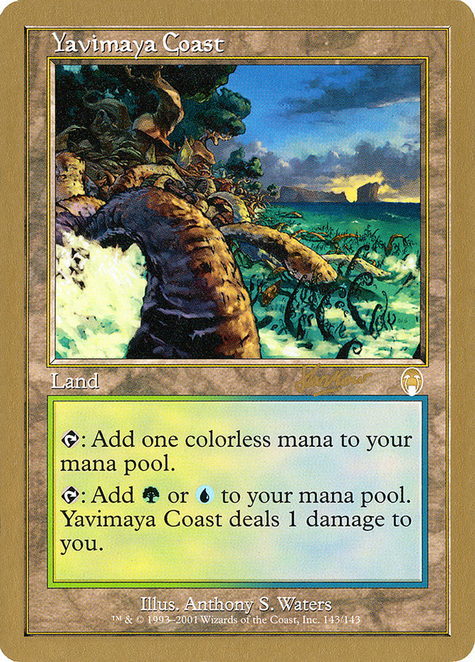 Yavimaya Coast (Sim Han How) [World Championship Decks 2002] - Magic: The Gathering - Card Brawlers | Quebec | Canada |