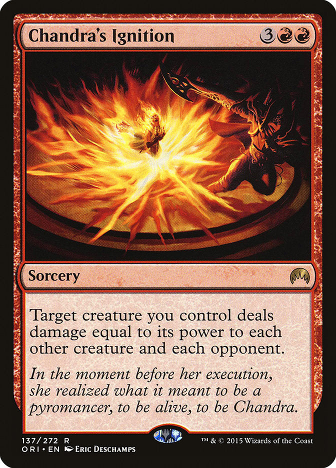 Chandra's Ignition [Magic Origins] - Magic: The Gathering - Card Brawlers | Quebec | Canada |