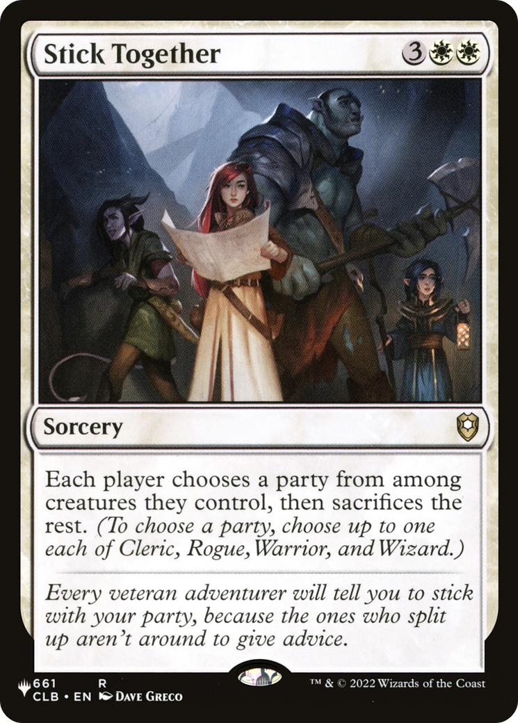 Stick Together (CLB) [The List] - Magic: The Gathering - Card Brawlers | Quebec | Canada |