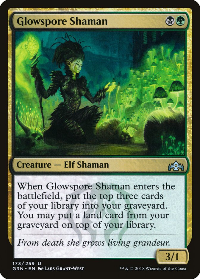 Glowspore Shaman [Guilds of Ravnica] - Magic: The Gathering - Card Brawlers | Quebec | Canada |