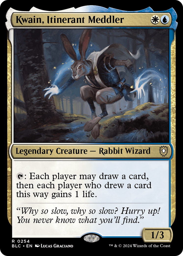 Kwain, Itinerant Meddler [Bloomburrow Commander] - Magic: The Gathering - Card Brawlers | Quebec | Canada |