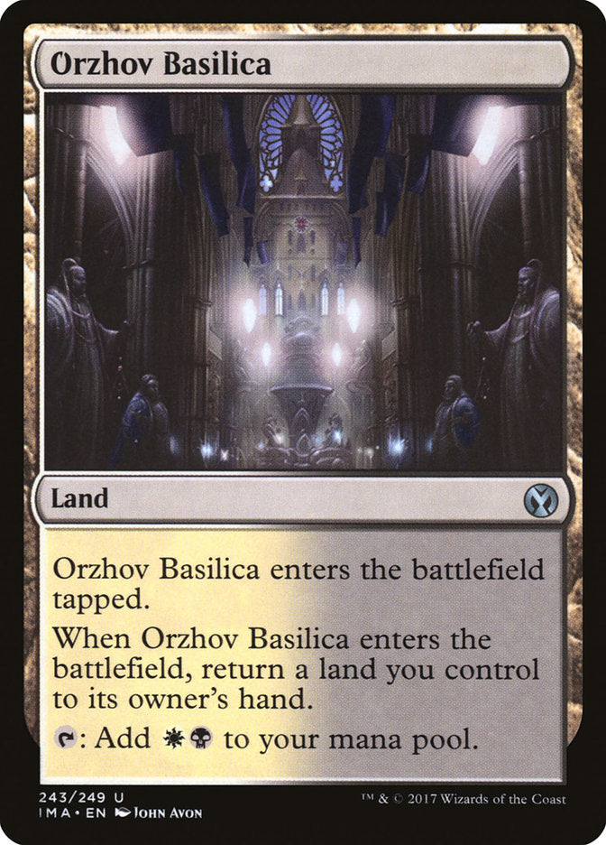 Orzhov Basilica [Iconic Masters] - Magic: The Gathering - Card Brawlers | Quebec | Canada |