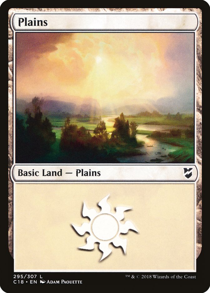 Plains (295) [Commander 2018] - Magic: The Gathering - Card Brawlers | Quebec | Canada |