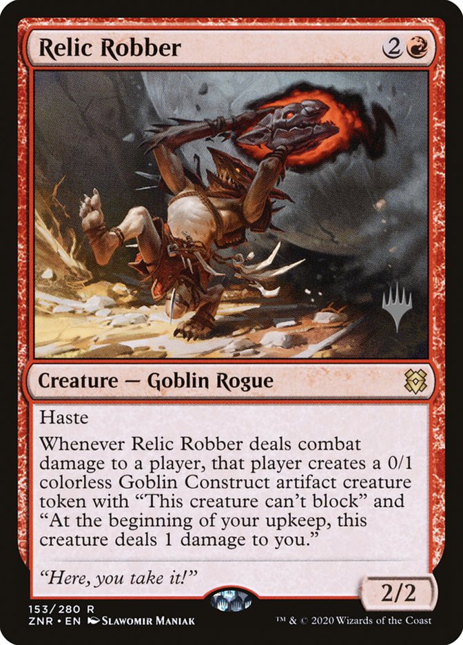 Relic Robber (Promo Pack) [Zendikar Rising Promos] - Magic: The Gathering - Card Brawlers | Quebec | Canada |
