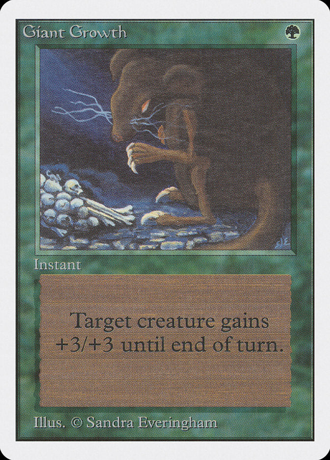 Giant Growth [Unlimited Edition] - Magic: The Gathering - Card Brawlers | Quebec | Canada |