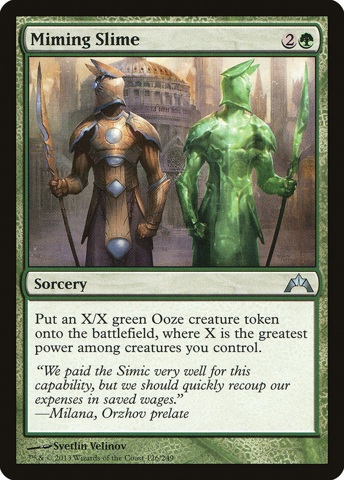 Miming Slime [Gatecrash] - Magic: The Gathering - Card Brawlers | Quebec | Canada |