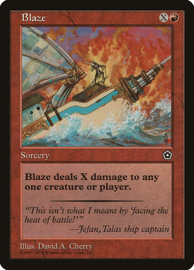 Blaze [Portal Second Age] - Magic: The Gathering - Card Brawlers | Quebec | Canada |