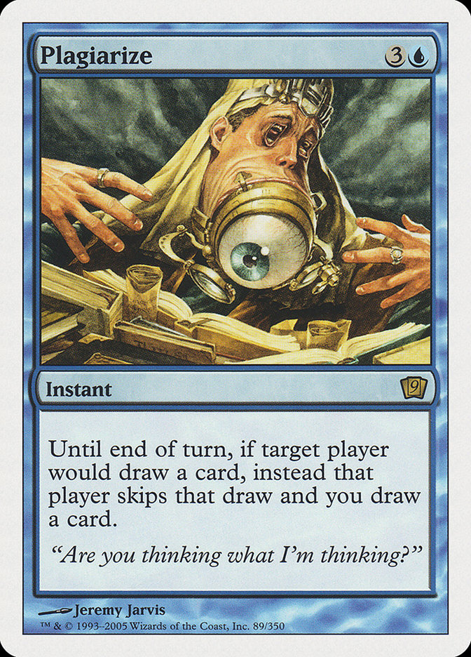 Plagiarize [Ninth Edition] - Magic: The Gathering - Card Brawlers | Quebec | Canada |