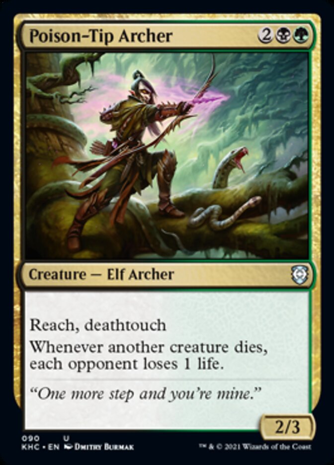 Poison-Tip Archer [Kaldheim Commander] - Magic: The Gathering - Card Brawlers | Quebec | Canada |