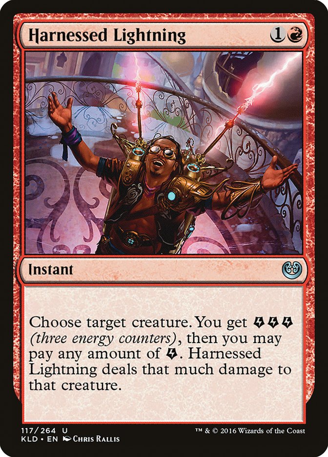 Harnessed Lightning [Kaladesh] - Magic: The Gathering - Card Brawlers | Quebec | Canada |