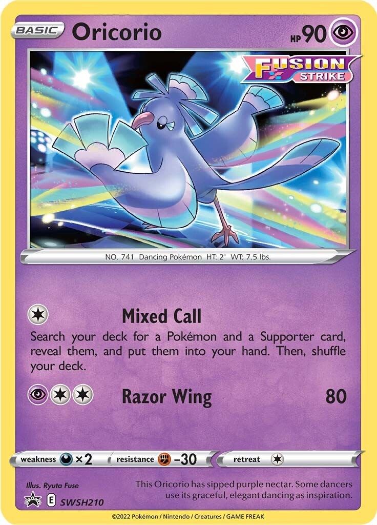Oricorio (SWSH210) [Sword & Shield: Black Star Promos] - Pokémon - Card Brawlers | Quebec | Canada |