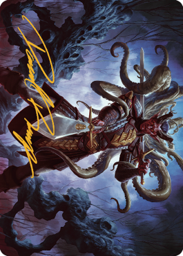 Zevlor, Elturel Exile Art Card (42) (Gold-Stamped Signature) [Commander Legends: Battle for Baldur's Gate Art Series] - Magic: The Gathering - Card Brawlers | Quebec | Canada |