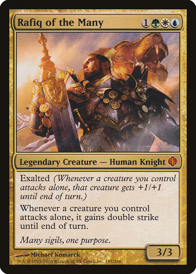 Rafiq of the Many [Shards of Alara] - Magic: The Gathering - Card Brawlers | Quebec | Canada |