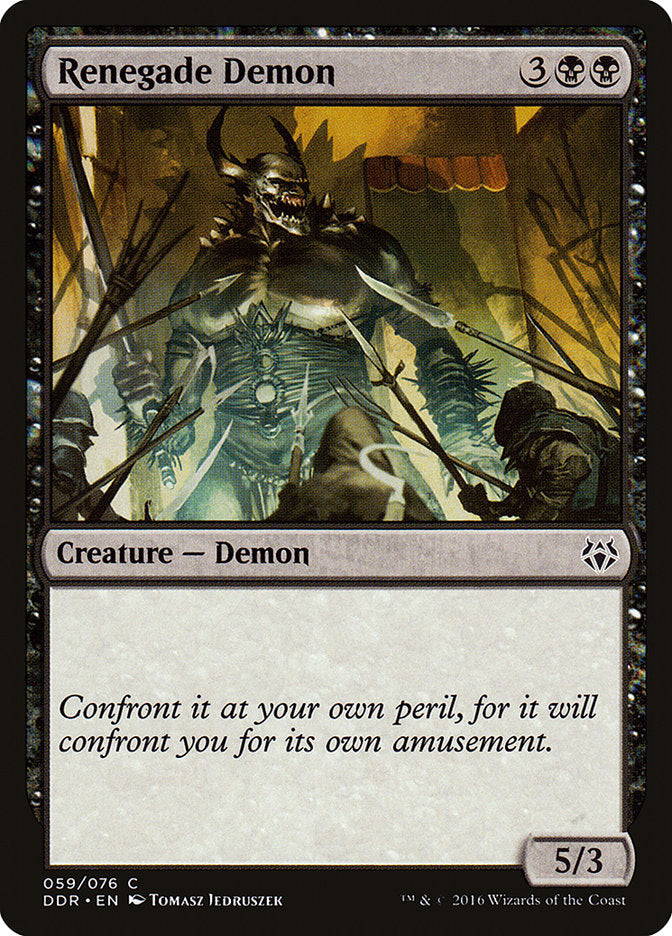Renegade Demon [Duel Decks: Nissa vs. Ob Nixilis] - Magic: The Gathering - Card Brawlers | Quebec | Canada |