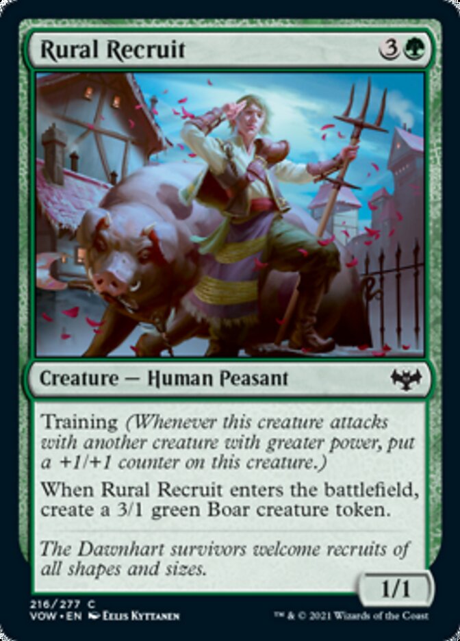 Rural Recruit [Innistrad: Crimson Vow] - Magic: The Gathering - Card Brawlers | Quebec | Canada |