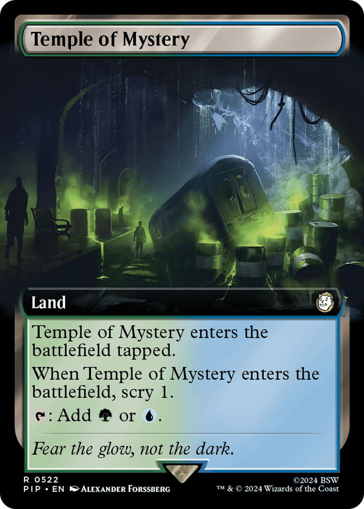 Temple of Mystery (Extended Art) [Fallout] - Magic: The Gathering - Card Brawlers | Quebec | Canada |