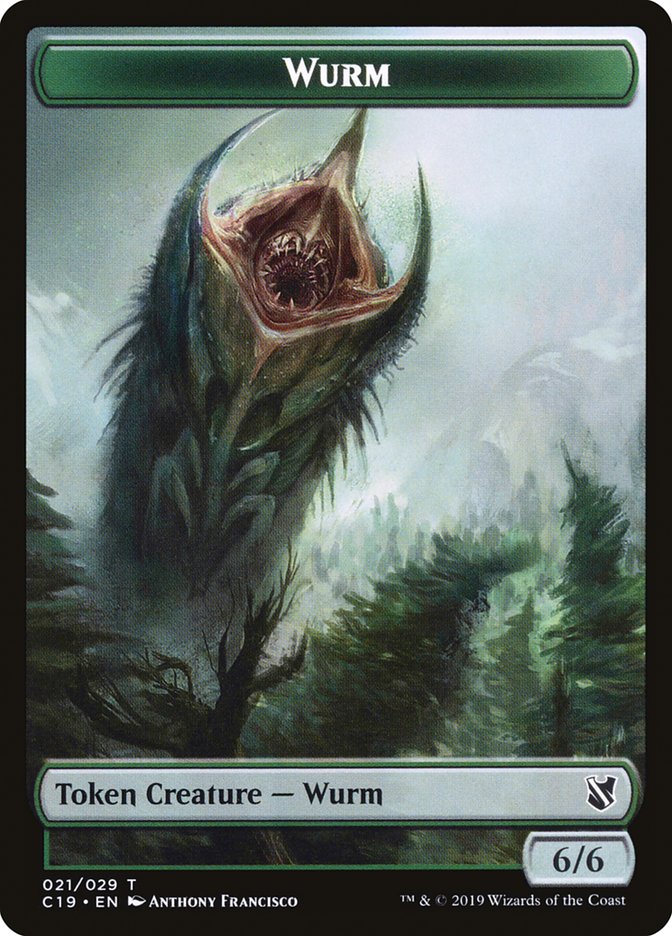 Beast (014) // Wurm Double-Sided Token [Commander 2019 Tokens] - Magic: The Gathering - Card Brawlers | Quebec | Canada |
