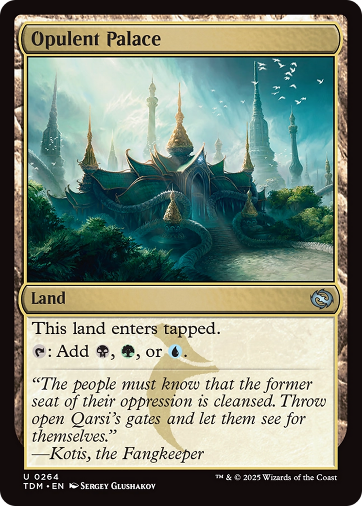 Opulent Palace [Tarkir: Dragonstorm] - Magic: The Gathering - Card Brawlers | Quebec | Canada |