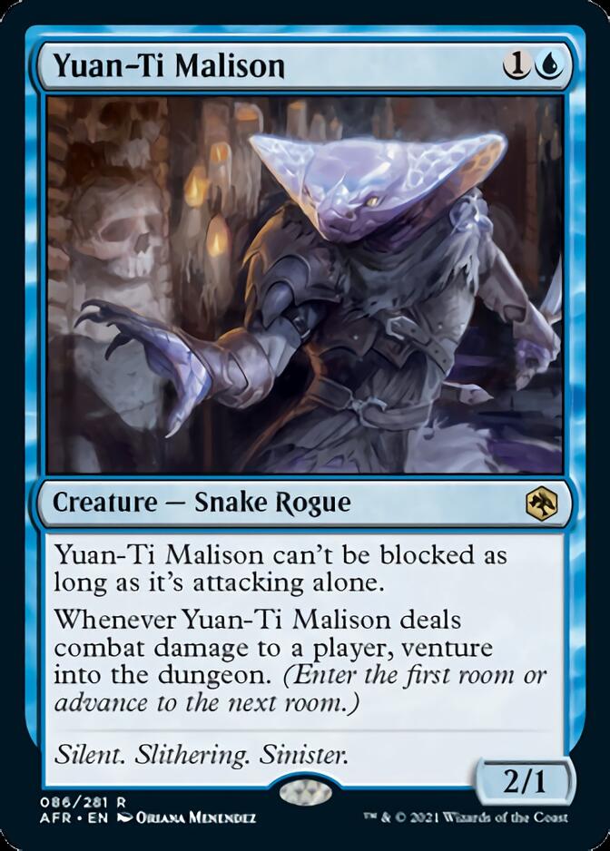 Yuan-Ti Malison [Dungeons & Dragons: Adventures in the Forgotten Realms] - Magic: The Gathering - Card Brawlers | Quebec | Canada |