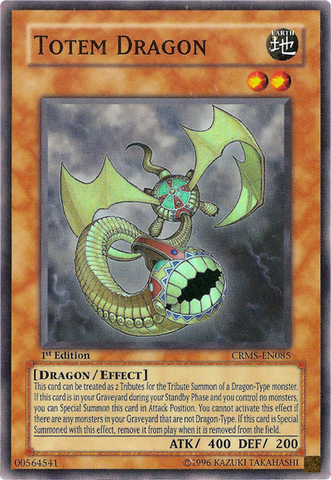 Totem Dragon [CRMS-EN085] Super Rare - Yu-Gi-Oh! - Card Brawlers | Quebec | Canada |