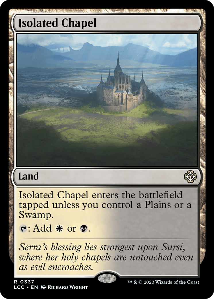 Isolated Chapel [The Lost Caverns of Ixalan Commander] - Magic: The Gathering - Card Brawlers | Quebec | Canada |