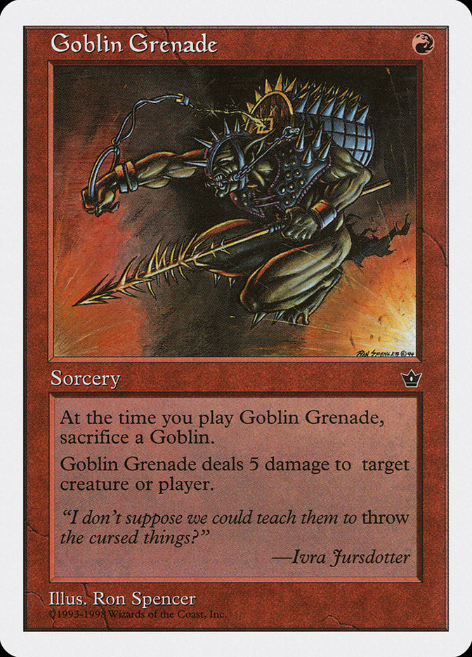 Goblin Grenade [Anthologies] - Magic: The Gathering - Card Brawlers | Quebec | Canada |