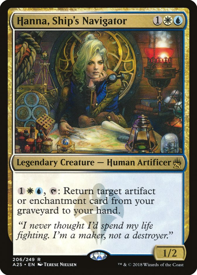 Hanna, Ship's Navigator [Masters 25] - Magic: The Gathering - Card Brawlers | Quebec | Canada |