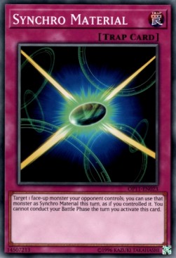 Synchro Material [OP11-EN023] Common - Yu-Gi-Oh! - Card Brawlers | Quebec | Canada |