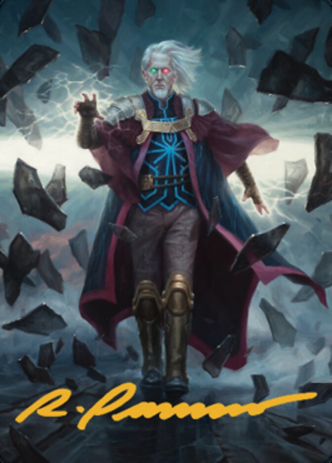 Urza, Planeswalker Art Card (Gold-Stamped Signature) [The Brothers' War Art Series] - Magic: The Gathering - Card Brawlers | Quebec | Canada |