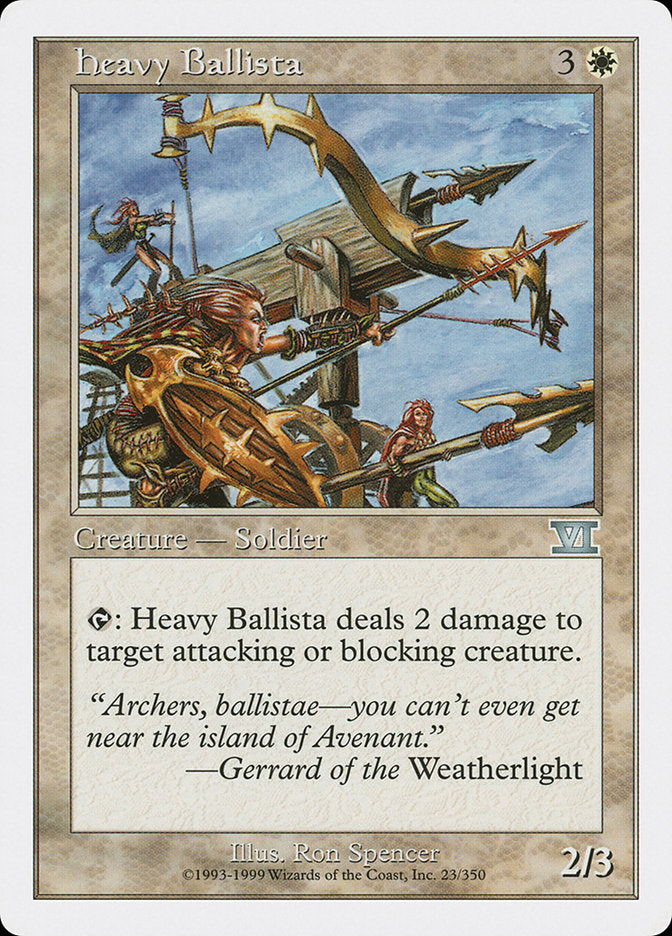 Heavy Ballista [Classic Sixth Edition] - Magic: The Gathering - Card Brawlers | Quebec | Canada |