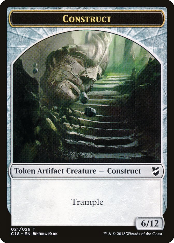 Clue // Construct (021) Double-Sided Token [Commander 2018 Tokens] - Magic: The Gathering - Card Brawlers | Quebec | Canada |