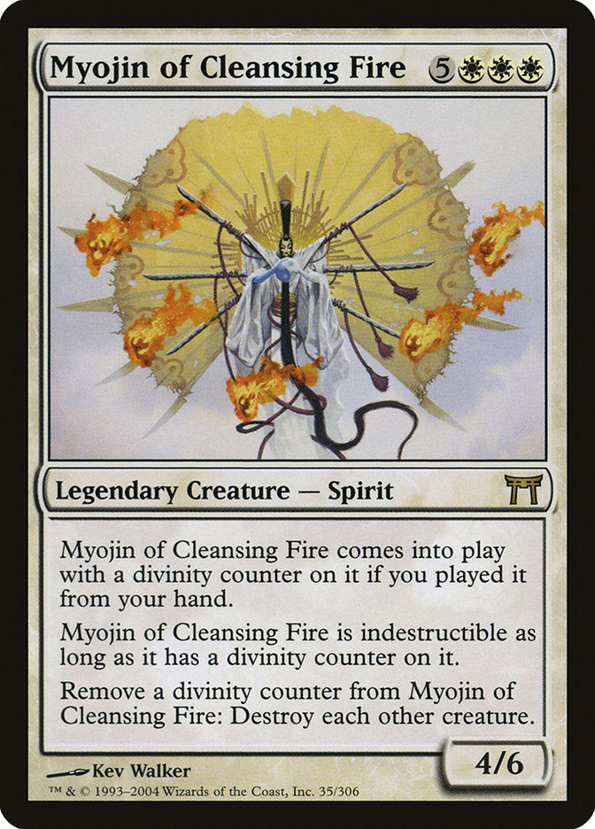 Myojin of Cleansing Fire [Champions of Kamigawa] - Magic: The Gathering - Card Brawlers | Quebec | Canada |