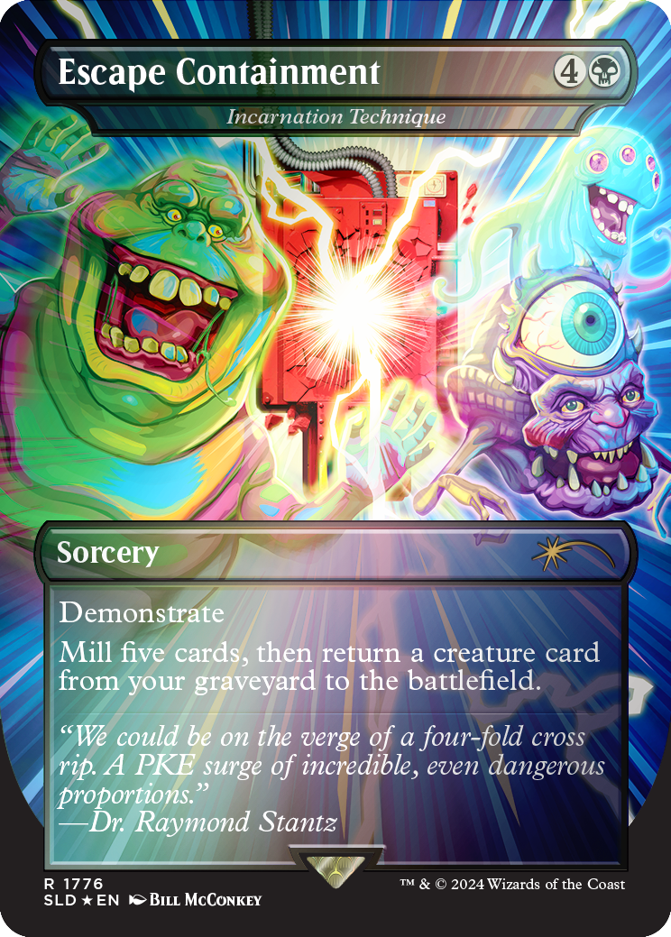 Escape Containment - Incarnation Technique (Rainbow Foil) [Secret Lair Drop Series] - Magic: The Gathering - Card Brawlers | Quebec | Canada |