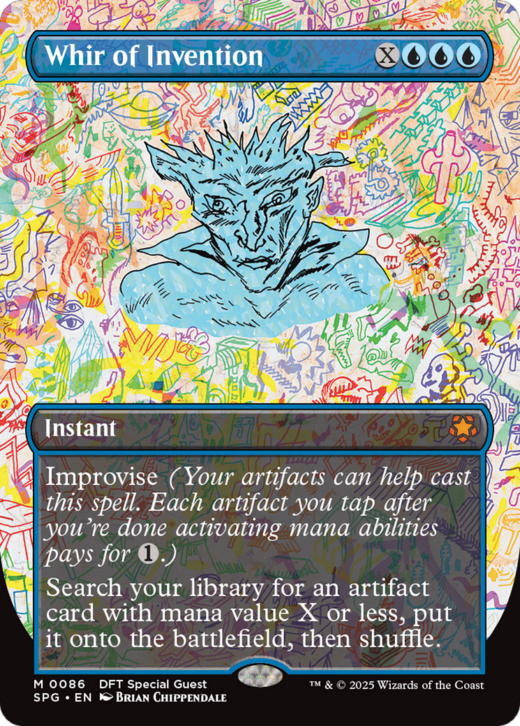 Whir of Invention (Borderless) [Aetherdrift Special Guests] - Magic: The Gathering - Card Brawlers | Quebec | Canada |