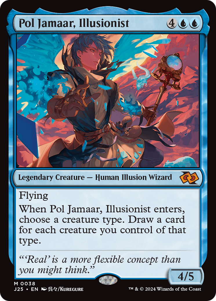 Pol Jamaar, Illusionist (Anime) [Foundations Jumpstart] - Magic: The Gathering - Card Brawlers | Quebec | Canada |