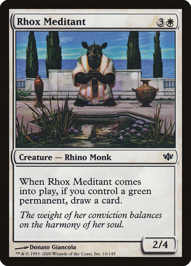 Rhox Meditant [Conflux] - Magic: The Gathering - Card Brawlers | Quebec | Canada |
