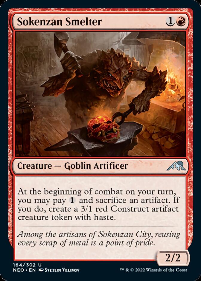 Sokenzan Smelter [Kamigawa: Neon Dynasty] - Magic: The Gathering - Card Brawlers | Quebec | Canada |