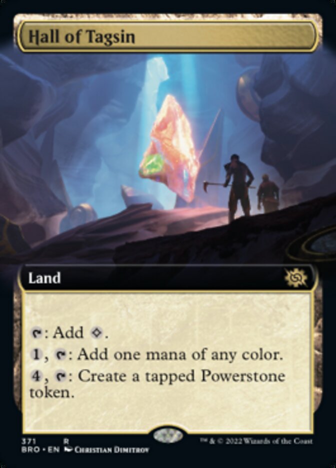 Hall of Tagsin (Extended Art) [The Brothers' War] - Magic: The Gathering - Card Brawlers | Quebec | Canada |