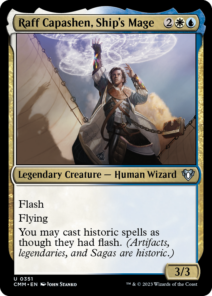 Raff Capashen, Ship's Mage [Commander Masters] - Magic: The Gathering - Card Brawlers | Quebec | Canada |
