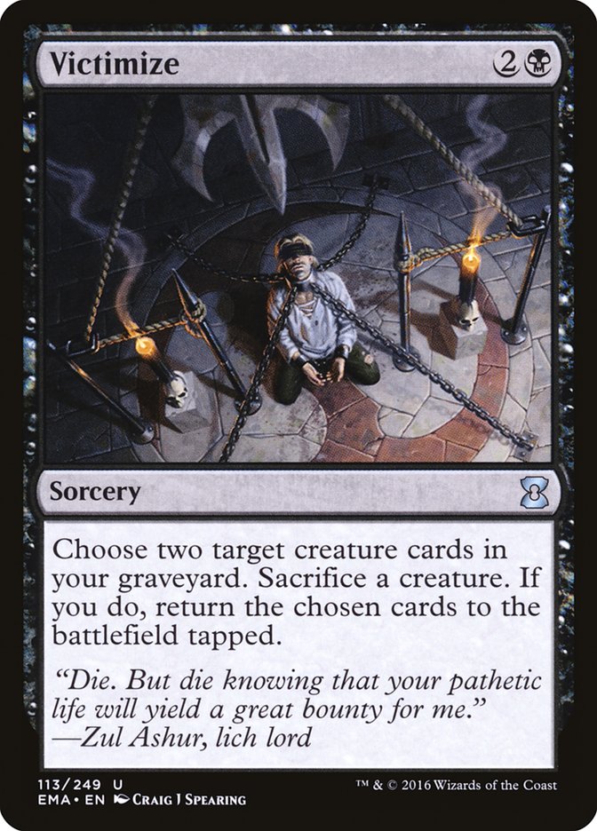 Victimize [Eternal Masters] - Magic: The Gathering - Card Brawlers | Quebec | Canada |